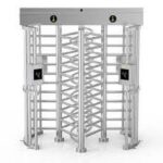 CENTURION double pedestalTurnstile Gate with card reader