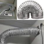6" X 7.5meters  Aluminum foil flexible duct hose.