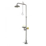 Combined Emergency Eyewash Shower Station (304 Stainless Steel)