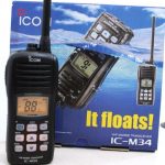 Icom Two Way Radios Waterproof VHF Marine M34
