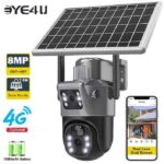 Solar Surveillance IP CCTV Camera Sim Card Enabled
