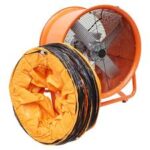 18 inches heavy duty blower extractor ventilator with hose